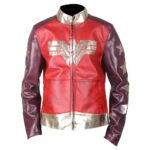 Wonder Woman Faux Leather Jacket 2017 - Timeless Heroic Style