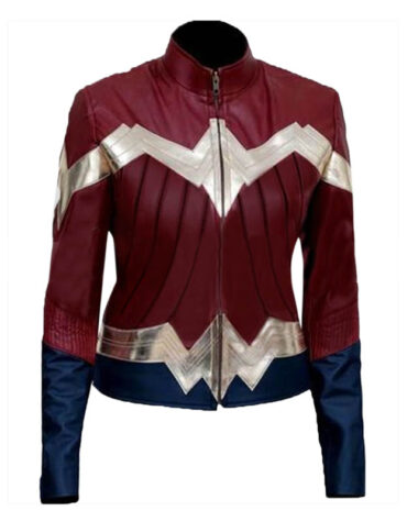 Wonder Woman Faux Leather Jacket