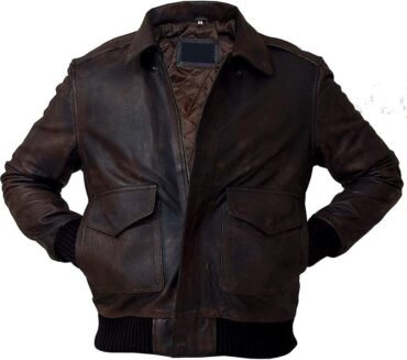 A2 Military Bomber Lambskin Leather Jacket for Men - Handmade Cockpit Pilot Premium Bomber Jacket for Men