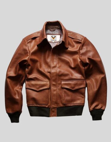 Pilot Leather Jacket Men, Aviator Leather Jacket Men, Brown Cowhide Jacket Men, Sheep Leather Jacket, Winter Leather Bomber Men