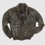 Authentic 100 Mission A-2 Pilot’s Leather Jacket - Vintage Aviator Heritage
