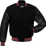 Stewart & Strauss Original Varsity Letterman Jacket - Wool & Leather Excellence