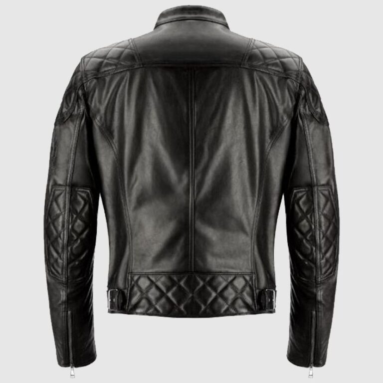 Motorcycle Jacket Black Leather Jacket