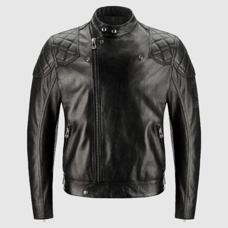 Motorcycle Jacket Black Leather Jacket