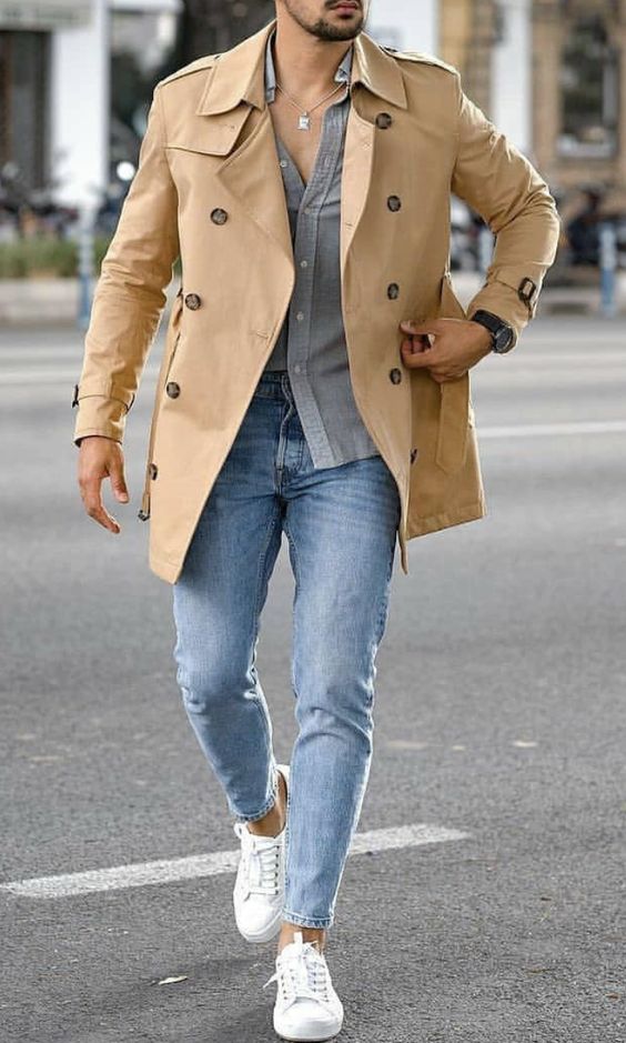 What are the separate method in which you can style your trench coat