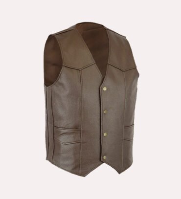 Men’s Classic Vintage Biker Leather vest