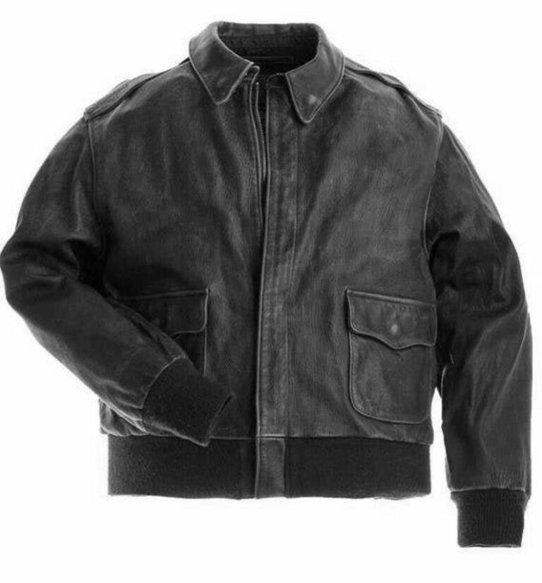 Real Aviator A2 Flight Pilot Leather Jacket