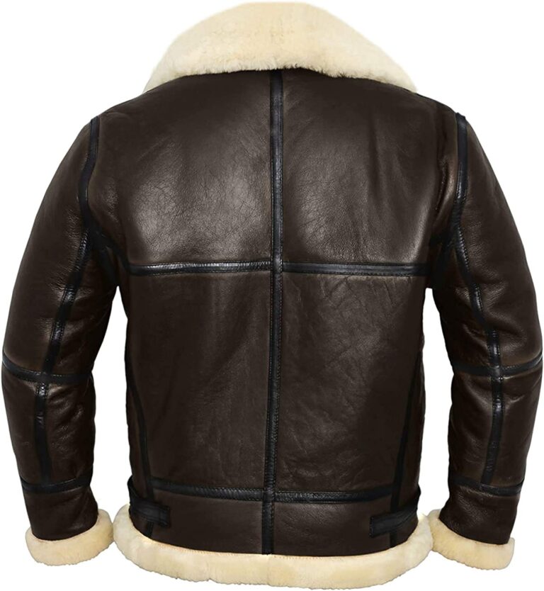 Aviator Real Shearling B3 Bomber Jacket Winter