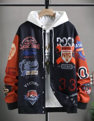 Stylish Varsity Men Jacket