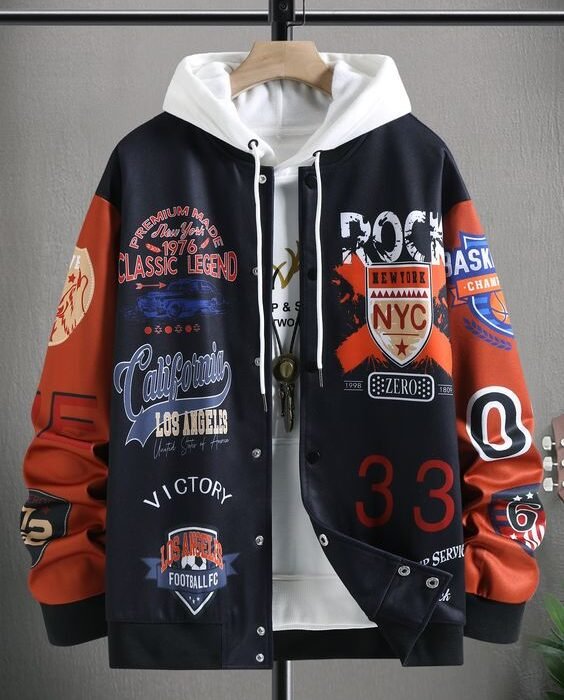 Stylish Varsity Men Jacket