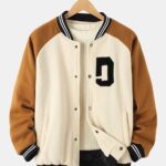 Warm Varsity Jacket for Men - Winter-Ready Style