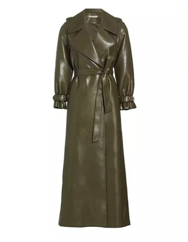 Green Leather Coats For Women