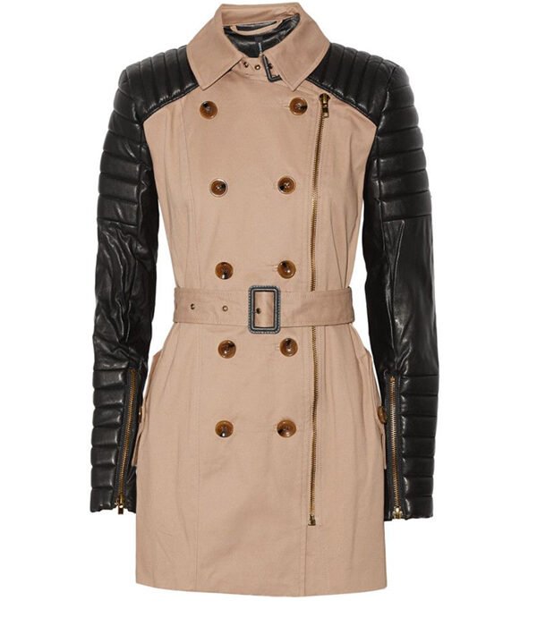 Women leather coat For Winters