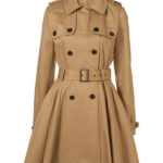 Stylish Brown Women's Leather Coat for Winters