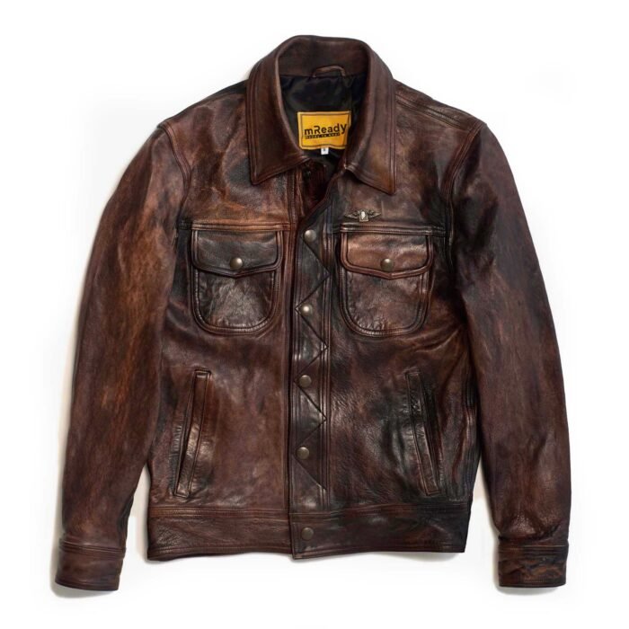 Mens Horsehide Leather Jacket For Winters