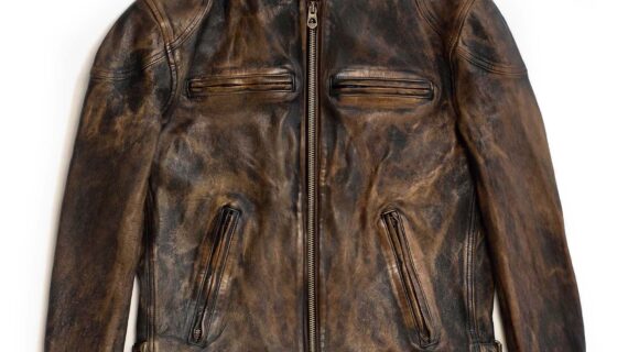 New Design Vintage Horsehide Leather Jacket For Men