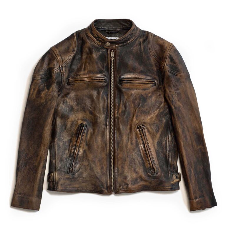 New Design Vintage Horsehide Leather Jacket For Men