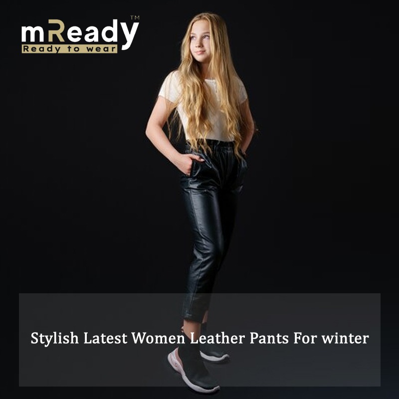 women leather pants