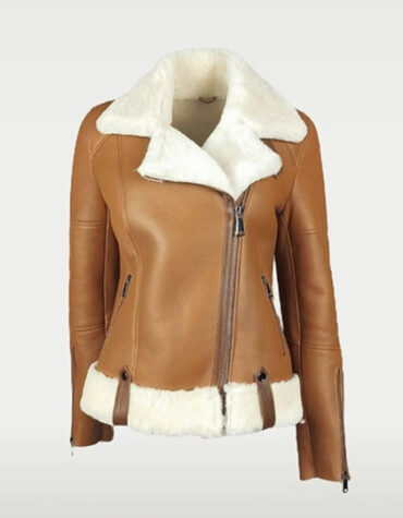 Brown Shearling Jacket Women