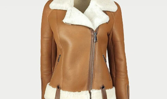 Brown Shearling Jacket Women