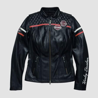 Harley Davidson Miss Enthusiast Leather Jacket