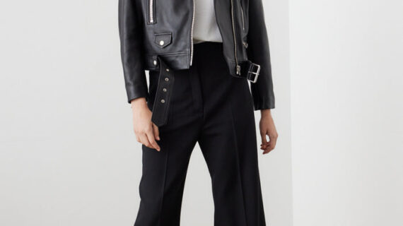 5 Stylish Ways to Wear a Black Leather Jacket to Work