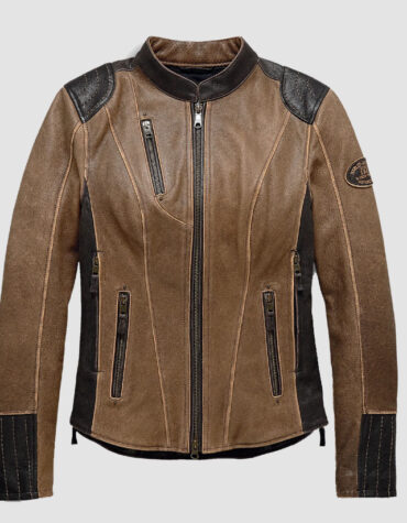 Women's H-D Triple Vent System Gallun Leather Jacket