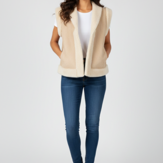 Women's Shearling Vest | Warm & Stylish Outerwear