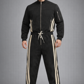 Men's TRACK JUMPSUIT IN BLACK