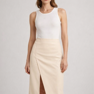 Women's Leather Skirt
