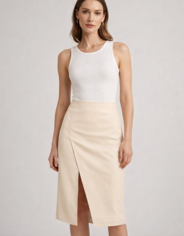 Women's Leather Skirt