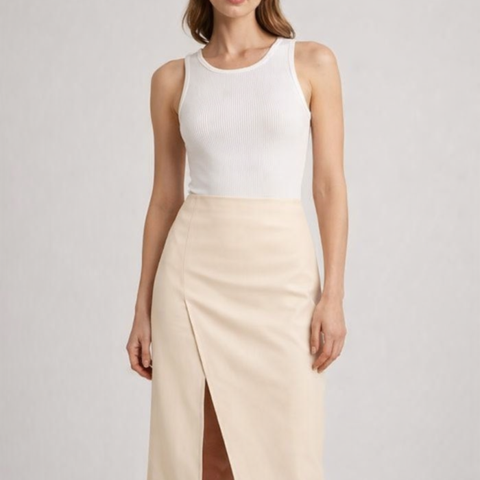 Women's Leather Skirt