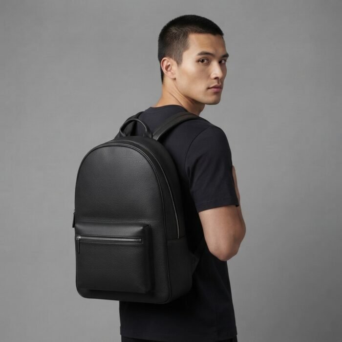 Men's Black Backpack