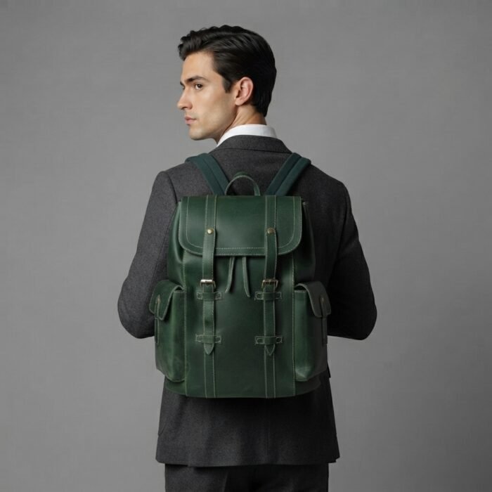Men's Green Backpack